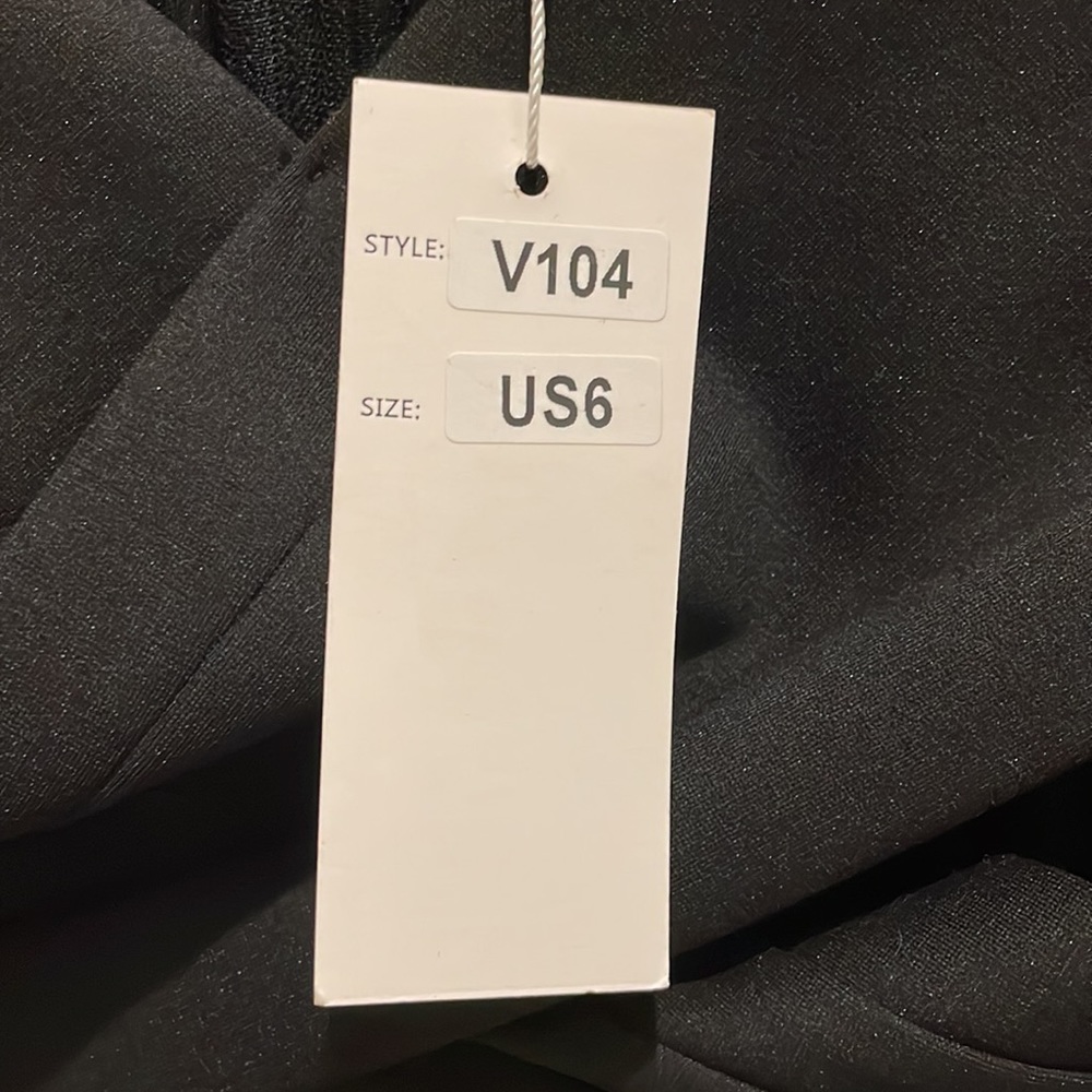 Velvi Black Dress off the shoulder - Picture 4 of 6